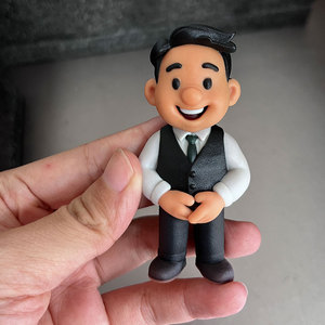 ของเล่นสะสมไวนิลสำหรับเด็กแอ็กชันฟิกเกอร์ตัวการ์ตูน3D ออกแบบได้เอง - Product Image 1