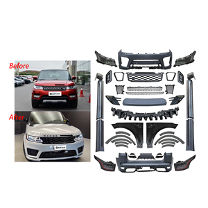 Kit de Carrocería para Range <span class=keywords><strong>Rover</strong></span> <span class=keywords><strong>Sport</strong></span> 2014-2017, Actualización al Estilo <span class=keywords><strong>SVR</strong></span> 18-22, Kit de Carrocería L494, Accesorios de Modificación de Carrocería - Product Image 1