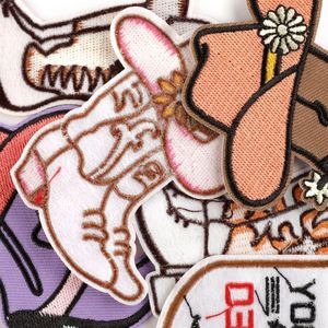 Large Collection Embroidered Iron on <b>pink</b> Howdy Cowboy Cowgirl Boots Patch for Clothing Hat <b>Bag</b> Decoration - Product Image 2