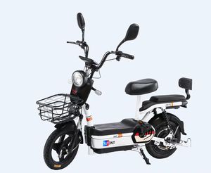 Bicicleta Eléctrica Urbana para Adultos, 48V 12AH, 3 Velocidades, 500W/350W, Motor sin Escobillas, Cuadro de Acero Ligero, Pantalla LCD, Motor en Rueda Delantera/Trasera, 30-50Km/h - Product Image 5