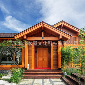 Casa de Verano Tradicional de Madera con Madera Tratada a Presión, Sala de Té al Aire Libre para Jardín, para Uso en Cabañas o Resorts - Product Image 2