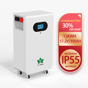 Lusen 30kwh LiFePO4 treo tường nhà năng lượng lưu trữ 24V Hệ thống 10-20kw đầu ra lai lưới/off-lưới tương thích lớp BMS 100Ah - Product Image 1