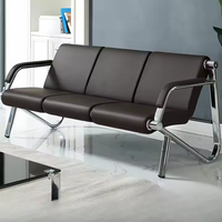 Chaise d'attente d'hôpital de gare de siège public de chaise de rangée de sofa de réception de bureau