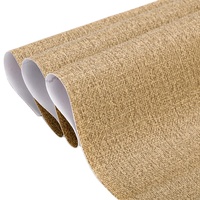 Tissu uni papier peint tissu revêtement mural Stickers muraux imperméable couleur unie papier peint pour la décoration intérieure