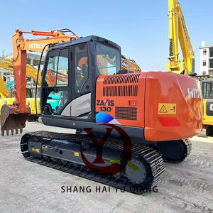 Excavadora usada de buen rendimiento Hitachi ZX130 13 toneladas CE EPA con bajas horas de trabajo a la venta - Product Image 1