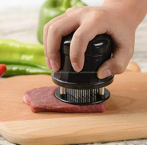 acero inoxidable Manual de alta calidad 56 agujas hoja ablandador de carne para tenderizado de barbacoa adobo - Product Image 6