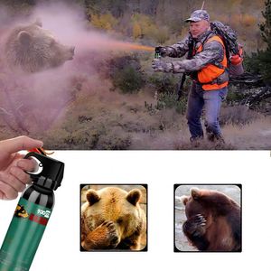 สเปรย์ไล่หมี Gazeuse Self Defense Bear Mace ขนาด 11 ออนซ์ ระยะไกลสูงสุด 25 ฟุต สำหรับป้องกันตัว-ป้องกันการตุ๊กแกง แคมป์ปิ้ง และเดินป่า - Product Image 3
