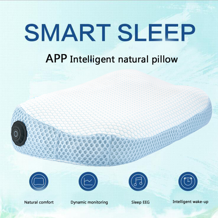 RSH Intelligent Healthy Anti-snore Smart Memory Foam Pillow Heating Sleep Monitoring Tuya APP Music Function Pillow