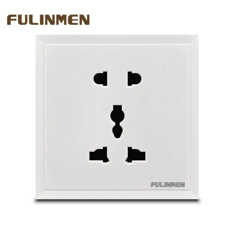 FULINMEN Factory огнестойкие универсальные настенные электрические розетки 13A Multi 5 Pin розетка