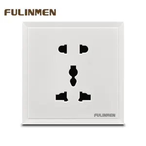 FULINMEN مصنع للحريق الجدار العالمي الكهربائية مآخذ 13A متعددة 5 دبوس المقبس