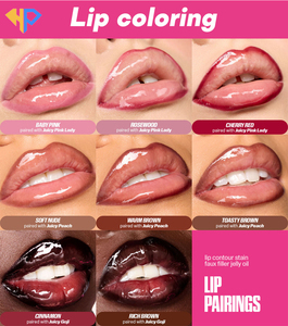 Crayon à lèvres double embout en <span class=keywords><strong>feutre</strong></span>, végétalien, waterproof, longue tenue, fini mat, sans cruauté, teinte marron foncé, marque privée, contour des lèvres - Product Image 5