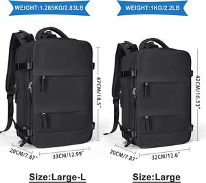 Sac à dos pour ordinateur portable de grande capacité personnalisé, sac d'école pour étudiants, sac de voyage léger pour hommes et femmes, mochilas - Product Image 2