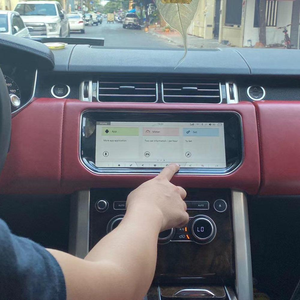 Lecteur multimédia de voiture système Android 14 10.25 "pour <span class=keywords><strong>Land</strong></span> <span class=keywords><strong>Rover</strong></span> <span class=keywords><strong>Evoque</strong></span> 2012-2018 4 + 64 GB prise en charge Wifi 4G <span class=keywords><strong>Carplay</strong></span> - Product Image 1
