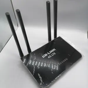 Router Nirkabel 4G, Modem Transmisi Kecepatan WIFI 300Mbps 4 Antena, Router Nirkabel LB LINK LTE CPE450M