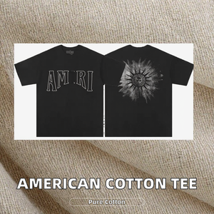 เสื้อยืดฮิปฮอปวินเทจลำลองผ้าฝ้ายแท้ 300 กรัมสำหรับผู้ชาย ขายดี - Product Image 2