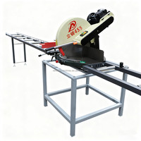 Scie à onglets en aluminium à alimentation automatique, machine de découpe de précision pour la fabrication de fenêtres et de portes