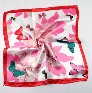 Grandi bandane di seta con testa quadrata sciarpe bandane collo sciarpa <span class=keywords><strong>Bandana</strong></span> per donne ragazze - Product Image 3