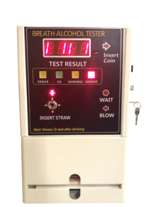 Münzbetriebener Alkoholtester Atemalkoholmessgerät für Bar und Hotel AT319 - Product Image 4