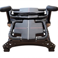 Machine de Pilates Reformer Portable Professionnelle pour Studio avec Système de Rails Lisses en Aluminium et Fonctionnalités Ajustables