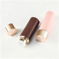Tube en plastique vide élégant et portable pour rouge à lèvres, baume à lèvres, stick blush, highlighter, stick contour, emballage cosmétique personnalisable