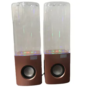 2023 New trending LED colorful light stereo water dancing water speakers christmas gifts gift items