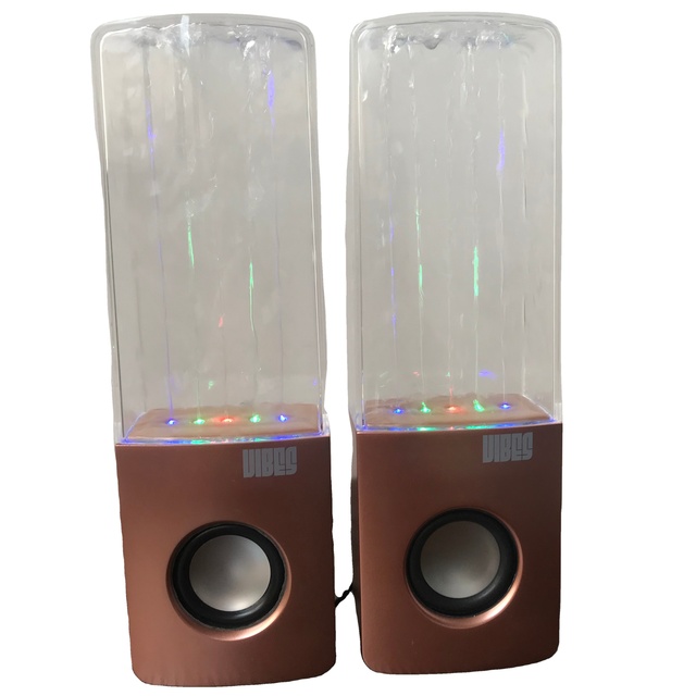 2023 New Trending LED Colorful Light Stereo Water Dancing Water Speakers Christmas Gifts Gift Items
