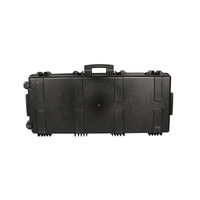 Étui de transport pour pistolet avec mousse personnalisée 61 étui de vol pour clavier boîte en plastique dur pour synthétiseur