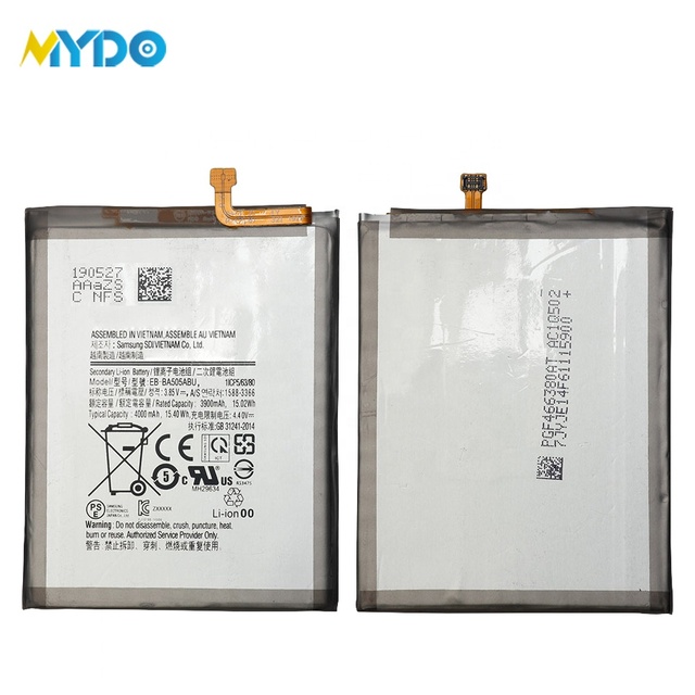 Wholesale High Capacity 4000mAh Lithium Battery for Samsung A20 A30 A50 A30S Mobile Phones EB-BA505ABU Model in Stock