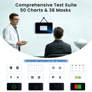 Proyector de Tabla Optométrica Aist Optics WB-1117A, Instrumento Óptico de Venta Caliente para Clínicas de Optometría - Product Image 3
