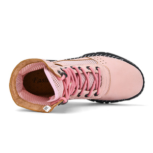 Botas de Trabajo para Hombre y <span class=keywords><strong>Mujer</strong></span>, Botas Cortas Estilo Martin, Botas de Seguridad para Trabajo, Botas Chukka para Senderismo y Excursionismo, con Orificios de Ventilación - Product Image 4