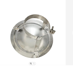 Cappuccio Antipioggia Conico in Acciaio Inossidabile, Cappuccio Antipioggia Rotondo - Product Image 3