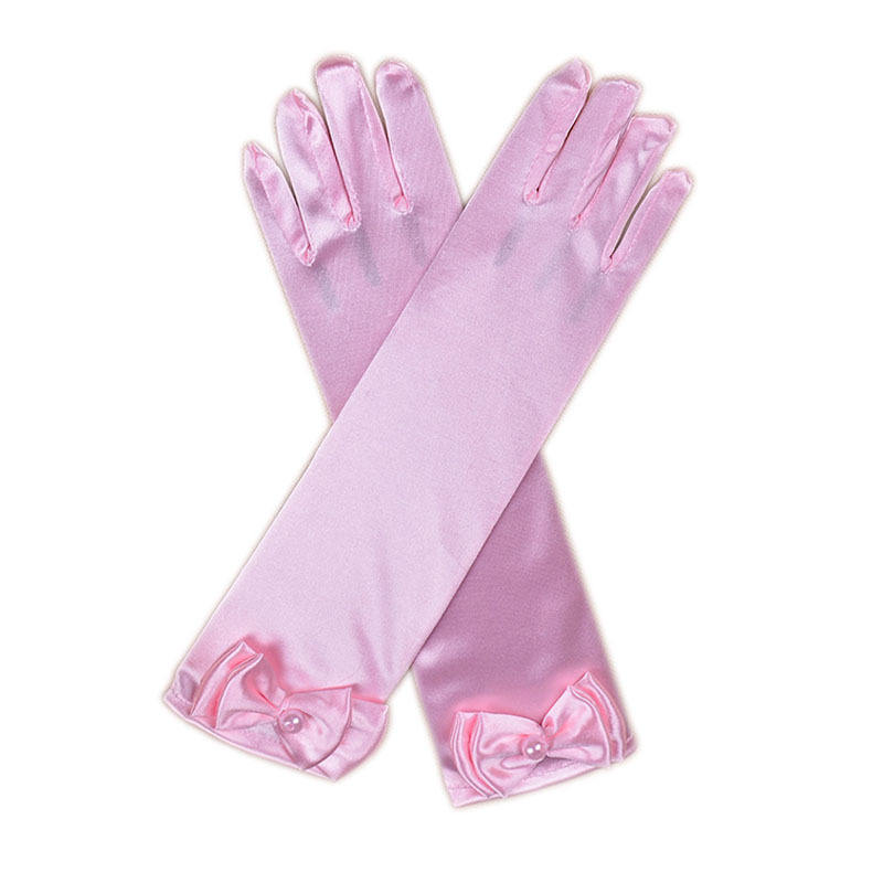 ถุงมือสีชมพู