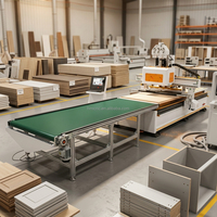 Routeur CNC pour bois en stock, 3 axes, broche ATC, composants PLC essentiels, diamètre 180 mm, longueur 1500 mm