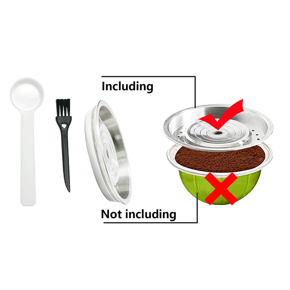 Argent (1 Couvercle, 1 Cuillère, 1 Pinceau)