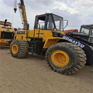 Cargador de ruedas Komatsu WA380 usado, cargador frontal de segunda mano original japonés WA420 WA360 WA600, maquinaria en buen estado en Shanghái - Product Image 5