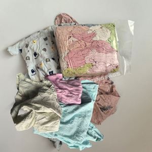 Trapo Industrial de Color, 25 kg, 5 kg, 10 kg, Trapos de Algodón de Color Claro para Limpiar Camisetas, Trapos de Algodón para Limpieza Industrial en Talleres - Product Image 1