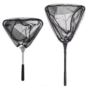 Épuisette de pêche légère pliante | Poignée télescopique en alliage d'aluminium pour une capture facile du poisson - Product Image 1