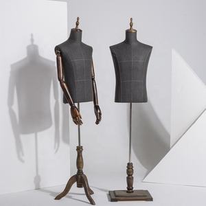 공장 가격 맞춤형 크기 의류 상체 마네킹 부티크 디스플레이 용 남성 마네킹 - Product Image 6