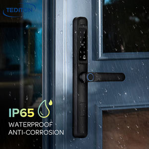 Tediton Ttlock Nouvelle Arrivée Serrure de Porte Intelligente <span class=keywords><strong>Smartkey</strong></span> Poignée de Porte Électronique Étanche Serrure de Porte Extérieure - Product Image 2