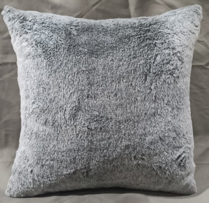 Coussin décoratif en <span class=keywords><strong>fausse</strong></span> <span class=keywords><strong>fourrure</strong></span> tissée, écologique, amovible, lavable, personnalisable, carré, garnissage polyester/coton - Product Image 4