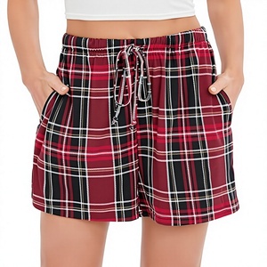 YUNCHI – Vente en gros – Pull tricoté respirant à carreaux automne/hiver pour femme, en microfibre de bambou, avec logo frontal, manches longues - Product Image 3