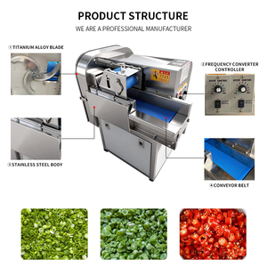 Commercial Fully Automatic Multi-functional <strong>Vegetable</strong> Fruit Shredding Slicing Machine With Motor <strong>Vegetable</strong> Processing Machinery - Product Image 3