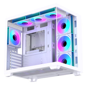 Lovingcool サイレントATXフルタワーPCケース、パノラマ強化ガラス、防音、最適な空気循環による静かなゲーミング構築を実現 - Product Image 5