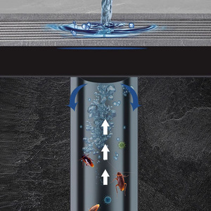 Disposable Floor Drain Sticker Roll Self Adhesive Mosquito Proof Anti <b>Clogging</b> Hair Filter For Bathroom Drainage 7cm 5m 10cm 10m - Product Image 1