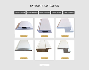 Trung Quốc thực hiện <span class=keywords><strong>PVC</strong></span> louver thanh cửa sổ màn trập lưỡi trồng màn trập thành phần <span class=keywords><strong>PVC</strong></span> màn trập thành phần - Product Image 5