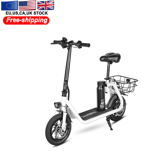 SM-C01 SAMEBIKE 350W Motor Folding Hand Bar 36v 7.8Ah 12 Inch Mini Size <b>E</b>-<b>scooter</b> <b>With</b> <b>Seat</b> Basket Electric <b>Scooter</b> - Product Image 2