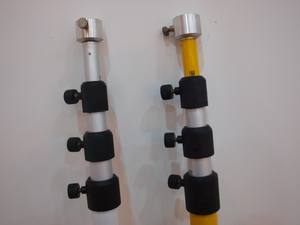 Ferramentas De Topografia Profissional <span class=keywords><strong>Prisma</strong></span> De Alumínio Telescópico Pólo 5m - Product Image 4