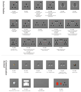 KLASS nouveau design norme européenne interrupteur mural et prise Application domestique interrupteur mural 2 bandes 1 voie interrupteur mural 10A interrupteur d'éclairage - Product Image 6