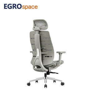 Silla de Oficina Ergonómica Ejecutiva de Respaldo Alto EGROspace Luxury Professional Factory, Silla de Malla para Gerentes ES-ST-MC-69/71 EGROspace - Product Image 3