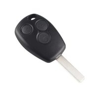 Coque de clé de voiture de remplacement à 3 boutons pour Renault Trafic Vivaro Primastar Kangoo 2 Clio NE72 avec lame VA2